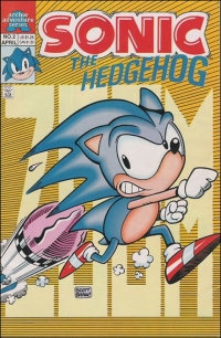 Sonic the Hedgehog #2 (1992) Box Art
