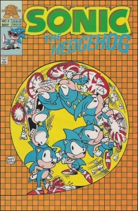 Sonic the Hedgehog #3 (1992) Box Art