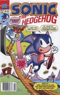 Sonic the Hedgehog #0 (1993) Box Art