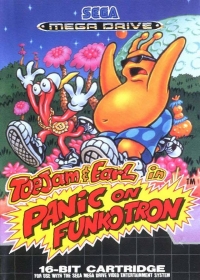 ToeJam & Earl in Panic on Funkotron Box Art