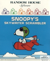Snoopy's Skywriter Scrambler Box Art