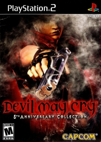 Devil May Cry: 5th Anniversary Collection (dark cover) Box Art