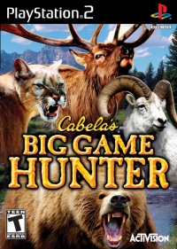 Cabela's Big Game Hunter Box Art