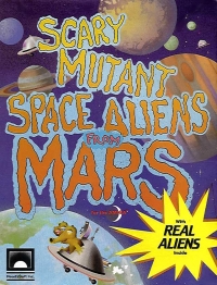 Scary Mutant Space Aliens From Mars Box Art