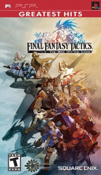 Final Fantasy Tactics: The War of the Lions - Greatest Hits Box Art