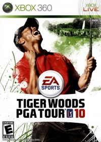 Tiger Woods PGA Tour 10 Box Art