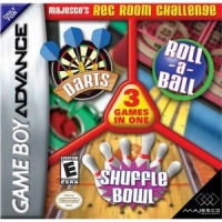 Majesco’s Rec Room Challenge: Darts / Roll-a-Ball / Shuffle Bowl Box Art