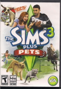 Sims 3, The: Plus Pets Box Art