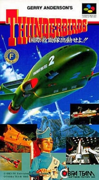 Gerry Anderson's Thunderbirds: Kokusai Kyuujotai Juudou Seyo!! Box Art