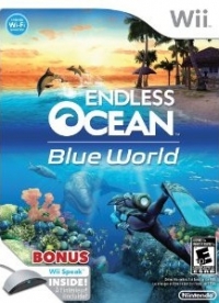 Endless Ocean: Blue World (Bonus Wii Speak Inside) Box Art
