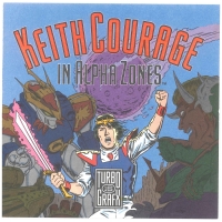 Keith Courage in Alpha Zones Box Art