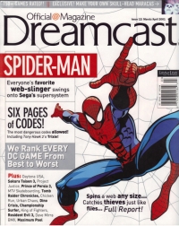 Official Dreamcast Magazine Issue 12 Box Art