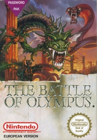 Battle of Olympus, The Box Art