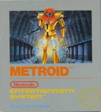 Metroid (European Version) Box Art