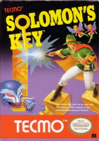 Solomon's Key Box Art