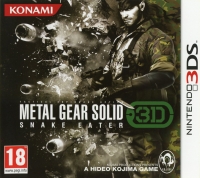 Metal Gear Solid: Snake Eater 3D [FR] Box Art