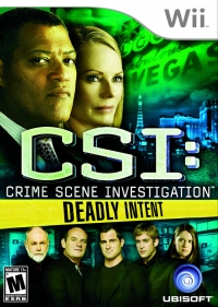 CSI: Crime Scene Investigation: Deadly Intent Box Art