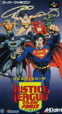 Justice League Task Force Box Art