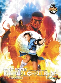 Street Fighter: Eternal Challenge art book Box Art