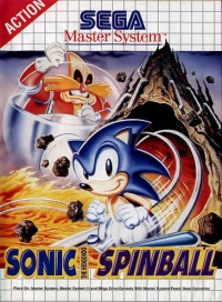 Sonic Spinball Box Art