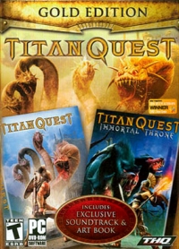 Titan Quest - Gold Edition (Includes Exclusive Soundtrack & Artbook) Box Art