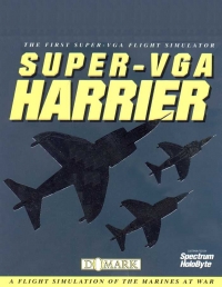 Super-VGA Harrier Box Art