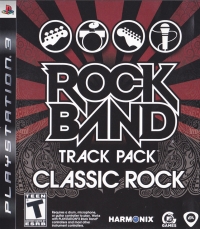 Rock Band Track Pack: Classic Rock Box Art
