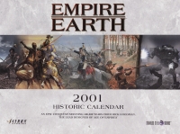 Empire Earth 2001 Historic Calendar Box Art