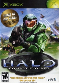 Halo: Combat Evolved (Game of the Year! / X10-43982) Box Art