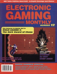 Electronic Gaming Monthly Number 12 Box Art