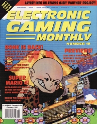 Electronic Gaming Monthly Number 19 Box Art