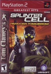 Tom Clancy's Splinter Cell: Pandora Tomorrow - Greatest Hits Box Art