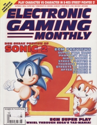 Electronic Gaming Monthly Volume 5, Issue 8 Box Art