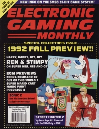 Electronic Gaming Monthly Volume 5, Issue 9 Box Art
