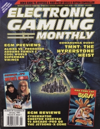 Electronic Gaming Monthly Volume 6, Issue 1 Box Art