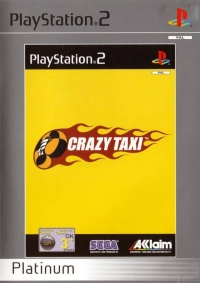 Crazy Taxi - Platinum Box Art