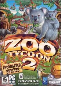 Zoo Tycoon 2: Endangered Species Box Art