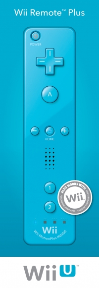 Nintendo Wii Remote Plus (Blue) Box Art