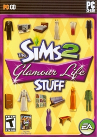 Sims 2, The: Glamour Life Stuff Box Art