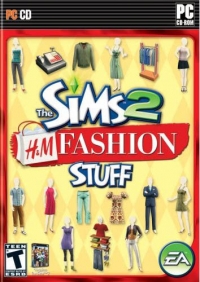 Sims 2, The: H&M Fashion Stuff Box Art