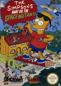 Simpsons, The: Bart vs. The Space Mutants Box Art