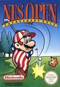 NES Open Tournament Golf [ES] Box Art