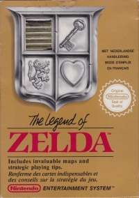 Legend of Zelda, The [FR][NL] Box Art