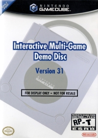 Interactive Multi-Game Demo Disc Version 31 Box Art