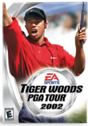 Tiger Woods PGA Tour 2002 Box Art