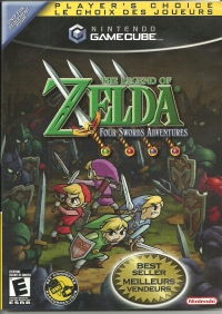 Legend of Zelda, The: Four Swords Adventures - Player's Choice [CA] Box Art
