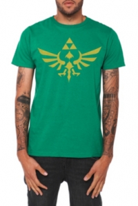Legend of Zelda, The - Skyward Triforce T-Shirt Box Art