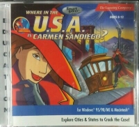 Where in the U.S.A. is Carmen Sandiego? Box Art