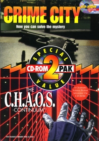 Crime City / The C.H.A.O.S. Continuum - CD-ROM 2 Pak Box Art