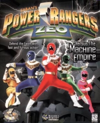 Power Rangers Zeo Versus The Machine Empire Box Art